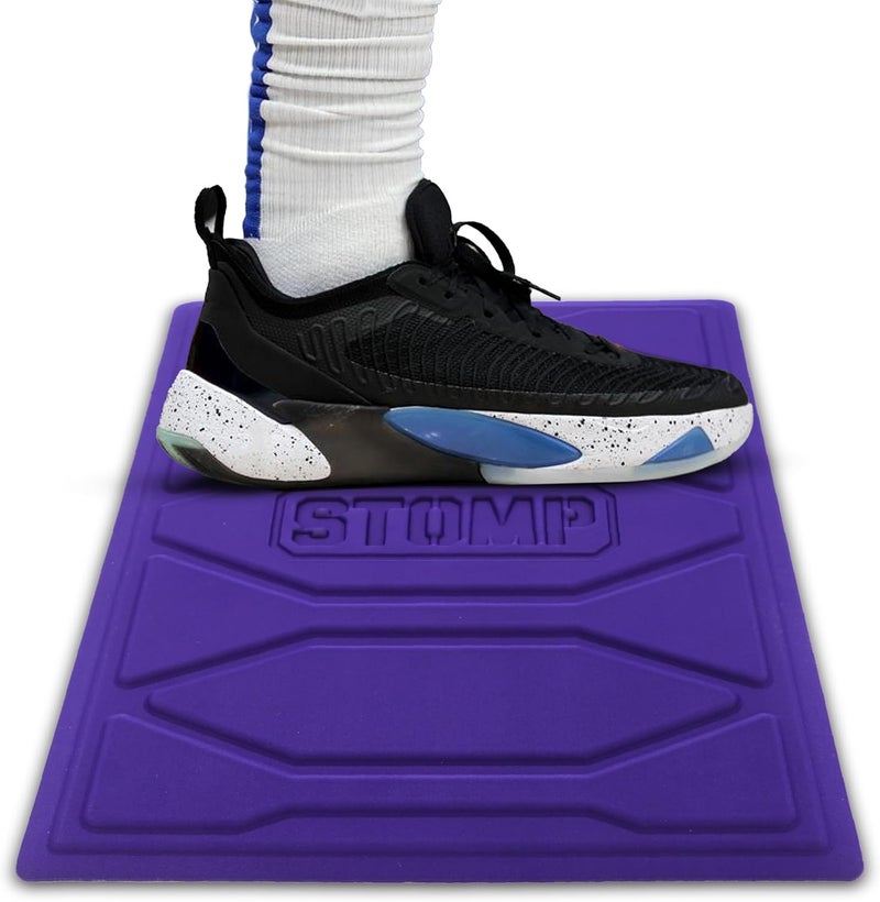 STOMP Store Athletics: Reusable Mini Traction Mat for Volleyball & Basketball Shoes - Alternative for Basketball Sticky Mats for Shoes - Durable & Non-Slip Shoe Cleaning Pad - 11"x15" - Image 1